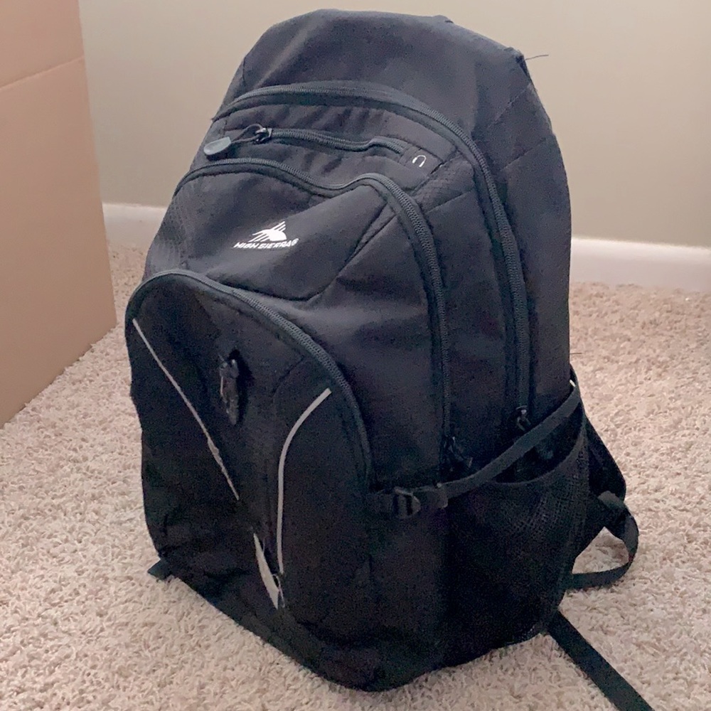 High Sierra Backpack with laptop sleeve